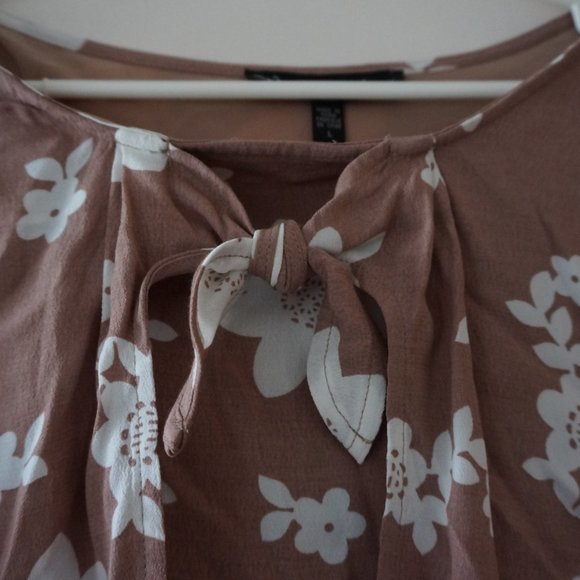 Love & Lemons Sweet Jane Wrap Skirt coffee - Picture 3 of 7